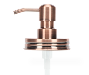 En gros Or Mason Jar Couvercle Buse Ensemble 304 pompe en acier inoxydable pour pompe à bouteille manuelle - Product Image 2