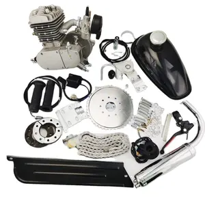 Esum kit de motor de bicicleta 80cc, 2 tempos, para moto, gasolina motorizada de direta fábrica, pk80 f80 100cc moto