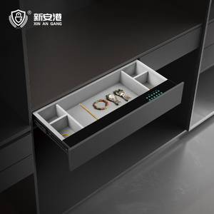 Tùy Chỉnh Vàng Tiền Mặt Theftproof Thông Minh Mật Khẩu Ngăn Kéo Tủ Quần Áo Điện Ẩn An Toàn Cho Nhà - Product Image 5