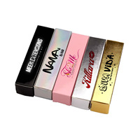 Logo personnalisé Cosmétiques de beauté Soins de la peau Cils Rouge à lèvres Brillant à lèvres Emballage cadeau Boîtes cosmétiques en papier