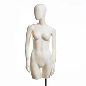 Magasin de vêtements vitrine Mannequin femme demi-corps modèle imprimé 3D