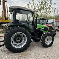 Traktor Pabrik untuk Pertanian 100hp Peralatan Mesin Pertanian Mesin Traktor Deutz Fahr