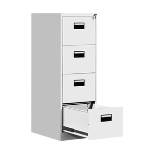 Luoyang gran espacio de Metal 4 cajones Oficina bloqueable Lateral Vertical archivador postigos con palo - Product Image 4