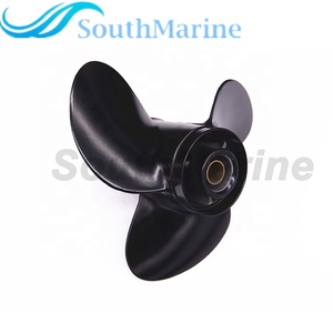 <span class=keywords><strong>Moteur</strong></span> de bateau à hélice en alliage d'aluminium 10 1/4x11 K, pour Suzuki Johnson, <span class=keywords><strong>Evinrude</strong></span> OMC, 25HP 30hp, hors-bord - Product Image 6
