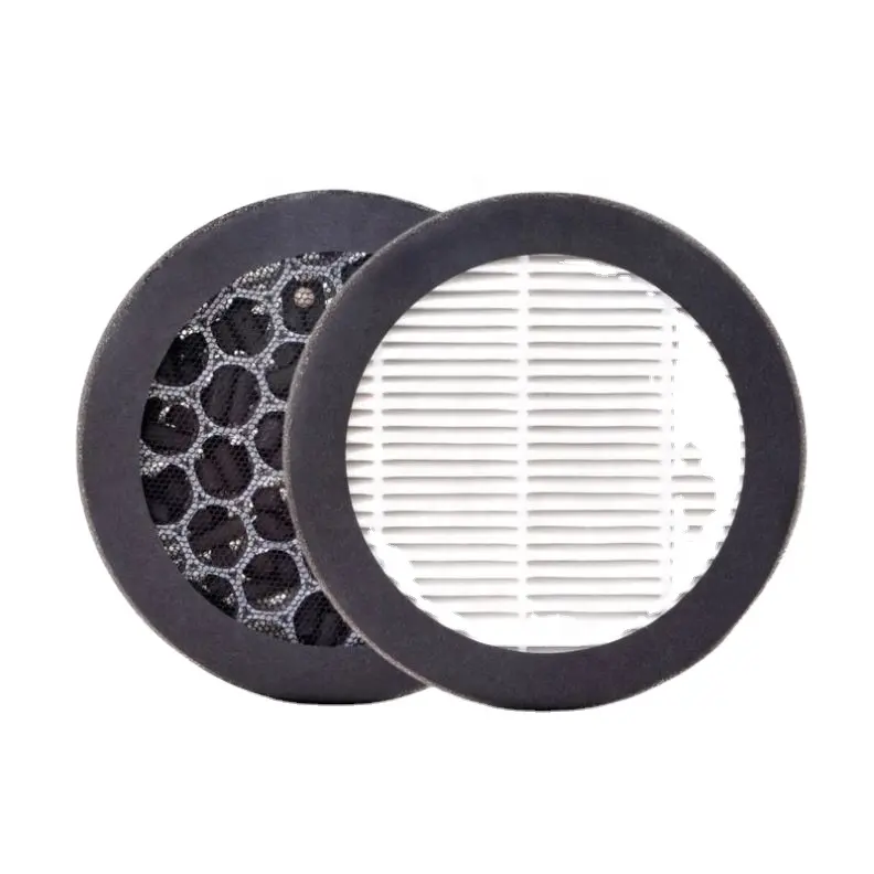 OEM mini round hepa filter H12 H13 Custom activated carbon filter