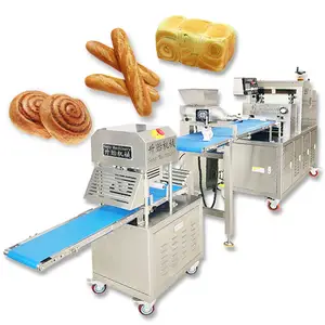 Penjualan Laris Lini Produksi Pengolahan Roti Otomatis Penuh Industri/Lini Produksi Pembuat Roti