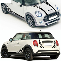 Autocollants de décoration de capot et de coffre pour MINI Cooper R56 2006-2013