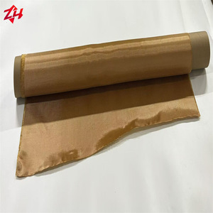 Tissu aramide uni teint, tissé, lourd, ignifuge pour vêtements de pompier - Product Image 3