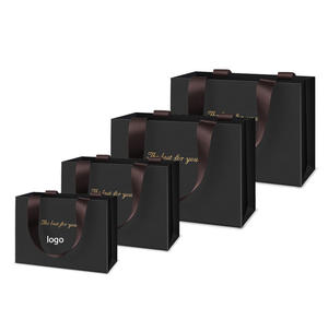 İşletmeler için Logolu Özel Promosyon Kağıt Çantaları Hediye Moda Giyim Takı Paketleme Alışveriş Özel Kağıt Çantaları - Product Image 6