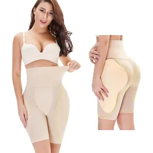 Phụ Nữ Của S-6XL Cao Eo Shapewear Sexy Hip Lift Quần Miếng Bọt Biển Pad Mông Cơ Thể Hình Mông Nâng Lên Tummy Shaper Quần Lót