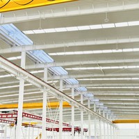 Hangar d'entrepôt/atelier polyvalent en structure acier robuste avec certification CE - Fabricant professionnel
