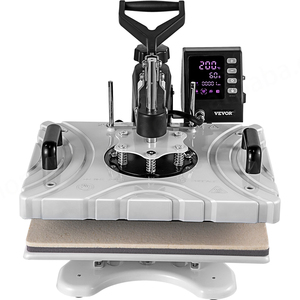 8 in 1 White <b>Heat</b> Press Advanced New T-shirt/Shoes /Plate Machine - Product Image 2