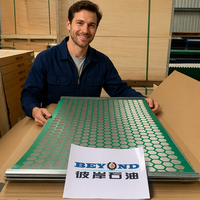 Écran vibrant de remplacement OEM en composite de qualité supérieure compatible avec DFE SCR-Minor, 2,6 m² API 20 à 325, pour boue de forage