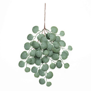 Tige d'eucalyptus artificielle, 10cm-30cm, feuille en soie, décoration pour la mise en table, accessoires de photographie de mariage - Product Image 3