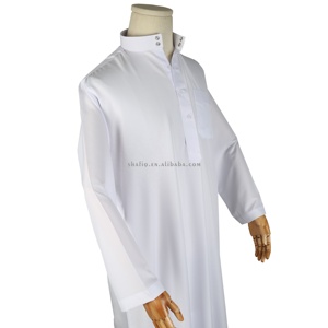 Precio más económico, 3X Nuevo, Thobe Árabe, Ropa Étnica Islámica, Caftán, Vestido Musulmán Qatarí, <span class=keywords><strong>Abaya</strong></span> <span class=keywords><strong>para</strong></span> Oración - Product Image 6