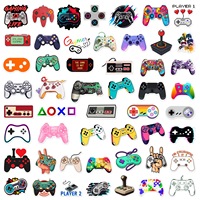 Autocollants en vinyle Pvc imperméables pour Console de jeu, 50 pièces, pour bagages, ordinateur portable, bouteille d'eau, téléphone portable, voiture, autocollants à faire soi-même