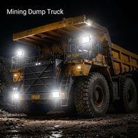 Lampu Kerja LED Tadano Crane untuk Peralatan Berat, Mesin Pengangkat, Sistem Penerangan Konstruksi, Tahan Debu, Tahan Guncangan, IP69K