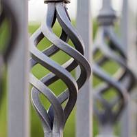 Paniers en fer forgé Balustre décoratif pour escalier