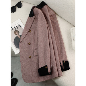 Blazer Doppiopetto da Donna di Tendenza, Giacche Casual alla Moda, Vendita all'Ingrosso di Giacche Femminili - Product Image 3