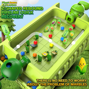 Jeu <span class=keywords><strong>de</strong></span> <span class=keywords><strong>société</strong></span> Plants vs. <span class=keywords><strong>Zombies</strong></span> pour enfants, ensemble multicolore <span class=keywords><strong>de</strong></span> lance-poissons, jeu interactif amusant pour toute la famille avec billes, pour les 5 à 7 ans - Product Image 4