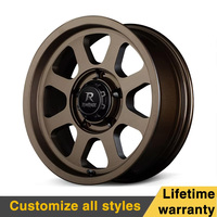 Jantes de voiture en alliage d'aluminium forgé RAYS D108 personnalisables 6x139.7, 17-24 pouces pour SUV, roues tout-terrain régulières avec