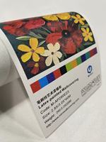 Rouleau de revêtement mural non tissé écologique à alimentation directe, imperméable et ignifuge pour impression UV / Latex / Eco-Solvent