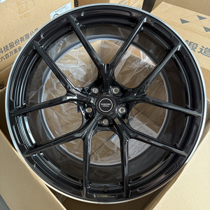 Jantes en alliage d'aluminium forgées sur mesure, noir mat, neuves, de 17 à 26 pouces, tailles de trous 5*112/5*114.3/5*120, épaisseurs 40mm/25mm/20mm, <span class=keywords><strong>taille</strong></span> J - Product Image 1