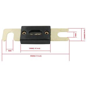 Tf — fusibles anaux en cuivre plaqué or, pièces de haute qualité, 32V 100A 150A 200A 250A 300A - Product Image 5