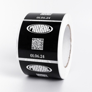Autocollant en vinyle adhésif découpé sur mesure, forme personnalisée, étiquette imperméable avec code QR <span class=keywords><strong>et</strong></span> code-barres pour l'artisanat <span class=keywords><strong>et</strong></span> les bougies - Product Image 5