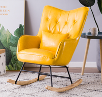 Muebles para el Hogar de Tela Estilo Inglés, Sofás Verdes, Sofá Elegante para Salón, Conjuntos de Sofás Reclinables y Otomanas, Sofás y Sillones