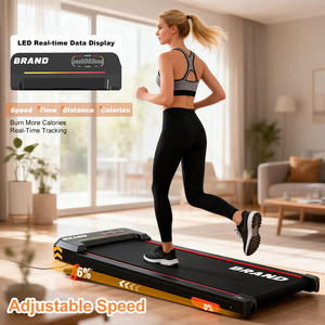 Caminadora Inclinable Profesional con Motor Silencioso de Corriente Continua y Estructura Resistente para Oficina - Product Image 6