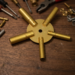 Llave Universal de Latón para Remontar Relojes, Cinco Puntas, Herramienta Manual para Reparación de Relojes y Joyería, Herramienta de Servicio para Relojes Mecánicos | GS2180A - Product Image 2