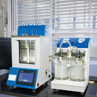 Viscosímetro Cinemático Más Vendido con Baño de Aceite de Doble Capa de Acero Inoxidable y Vidrio Templado y Diagnóstico Automático de Fallas ASTM