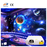 Réalité Augmentée 6500lm Hologramme Projecteur Interactif Art System Magic Mobile Mur Rez-de-chaussée Jeux de Projection Immersive