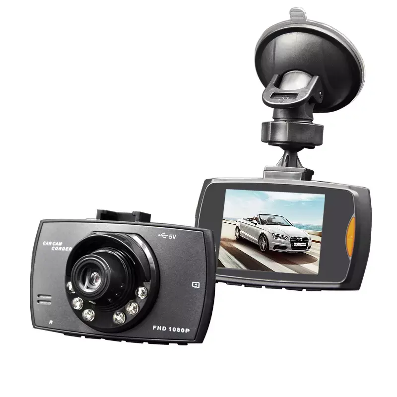 2.4 بوصة LCD سيارة كاميرا G30 جهاز تسجيل فيديو رقمي للسيارات داش كاميرا كامل HD 1080P الفيديو مع كاميرا للرؤية الليلية حلقة تسجيل G-الاستشعار
