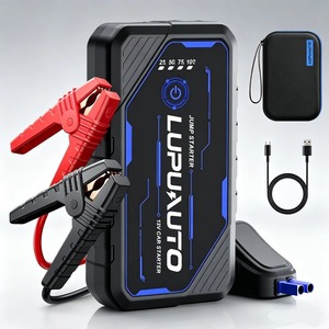 Arrancador de Coches 4000A con Compresor de Aire, Potenciador de Batería de <span class=keywords><strong>Auto</strong></span>, Banco de Energía Portátil, Dispositivo de Arranque Automático de 12V para Gasolina y Diésel - Product Image 1
