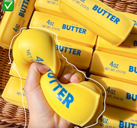 Balle anti-stress TPR souple à remontée lente en PVA, jouet à presser pour enfants et fêtes, option logo personnalisé