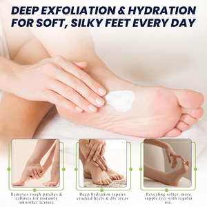 Kit de Soins des Pieds Portable 2 Étapes Idéal pour les Voyages avec Exfoliant et Crème – Essentiels de Pédicure Nomades en Gros - Product Image 4