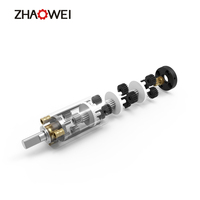 Zhaowei Motor Gir Mini Dc 3V, Motor Gir Mini Dc Rpm Rendah Kecil