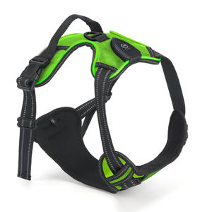 เสื้อกั๊กผ้าไนลอนอ๊อกฟอร์ดสะท้อนแสงปรับได้สำหรับสุนัขระบายอากาศได้ดีมีไฟ LED ปรับโลโก้ได้ตามต้องการ - Product Image 4