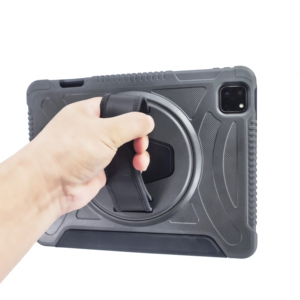 La funda indestructible para iPad: Carcasa resistente con teclado, correa de mano y rotación de 360° °   Soporte y armadura a prueba de golpes - Product Image 4