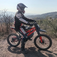 Moto électrique tout-terrain haute puissance pour adultes, E-Moto Enduro, Vélo de trail rapide, E-Bike Enduro à moteur central pour adultes
