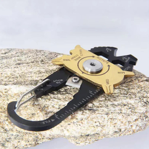 Mini <b>Wheel</b> Multi-functional Combination Tool 20-in-1 Stainless Steel Wrench Screwdriver EDC Outdoor Portable Gadget - Product Image 3