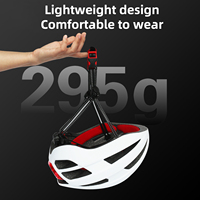 Casque de vélo de banlieue avec lumière LED pour la conduite urbaine, casque de sécurité pour adultes, ODM OEM, casque de vélo de route pour hommes et femmes, cyclisme nocturne