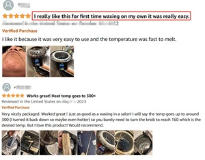 อุปกรณ์ให้ความอุ่นขนติดแว๊กซ์อุปกรณ์กำจัดขนแบบมืออาชีพ - Product Image 6