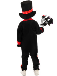 Nuevo Disfraz <span class=keywords><strong>de</strong></span> Halloween <span class=keywords><strong>de</strong></span> Diablo del Día <span class=keywords><strong>de</strong></span> <span class=keywords><strong>los</strong></span> <span class=keywords><strong>Muertos</strong></span> Unisex para Niños (Poliéster) para Fiesta - Product Image 3