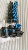 Kopling KTRS Rotex Kustom, Kopling Spider Jaw, Lubang Keyway Spline OEM, Kopling Poros Pompa Plum Blossom Gr 42 75 55