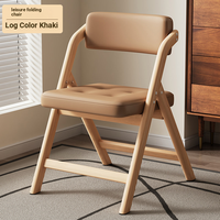 Chaise de salle à manger moderne pliable, imperméable et légère avec dossier stable, idéale pour gagner de la place dans les appartements