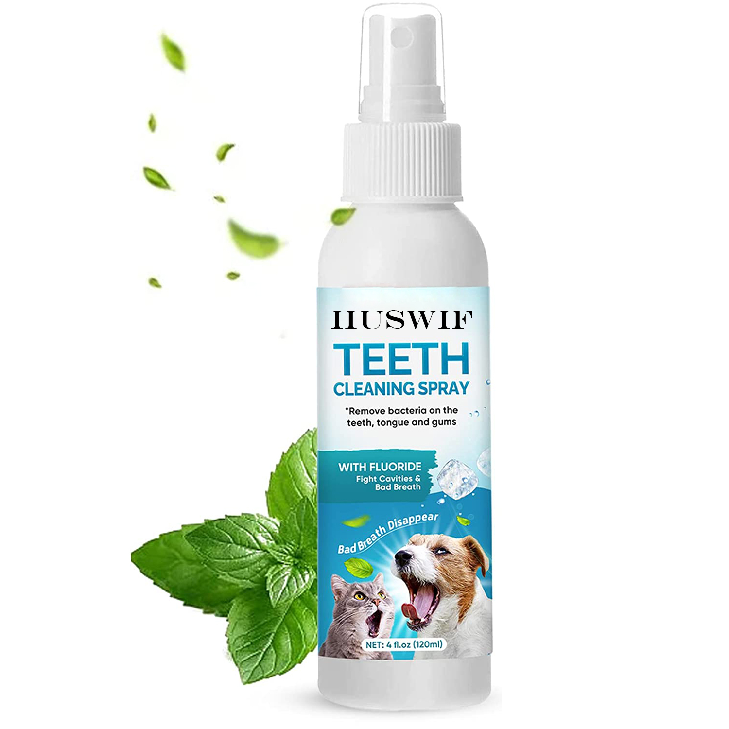 Soins des dents pour animaux de compagnie Spray