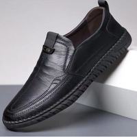 Chaussures décontractées à enfiler pour hommes, respirantes, avec empeigne souple et semelle souple, pour un usage quotidien